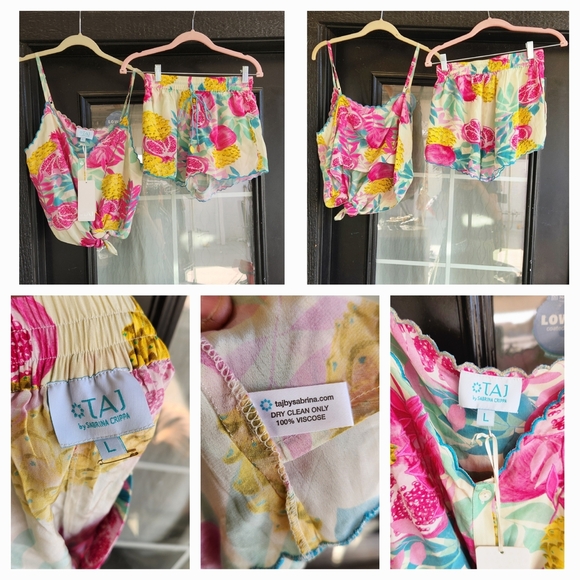 TAJ by Sabrina‎ Crippa Vibrant Floral Ensemble - Picture 2 of 2